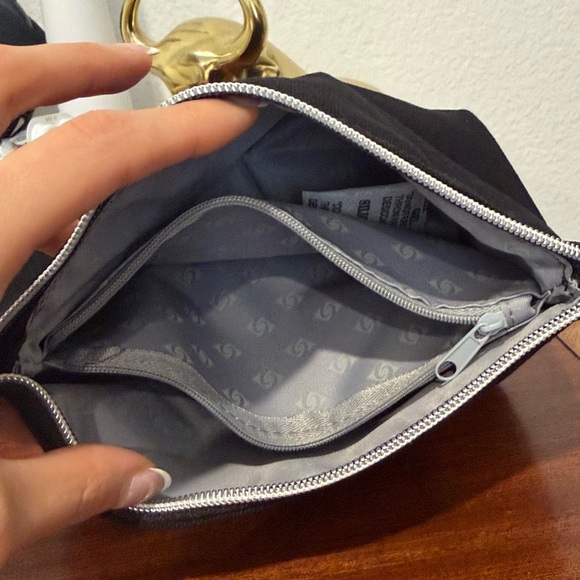 SKINCEUTICALS NEW Black Internal Compartment Make Up Bag Cosmetic Toiletry - Picture 7 of 7